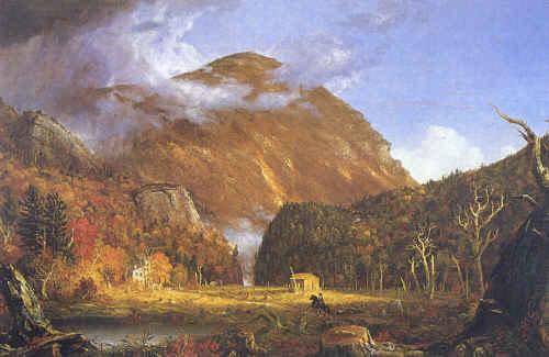Thomas Cole Notch of White Mountins Sweden oil painting art